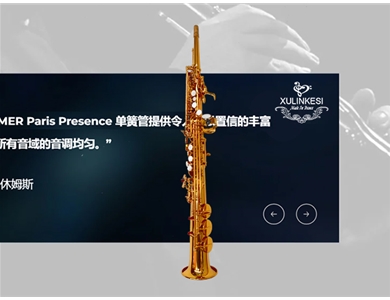 直管高音电泳金萨克斯
